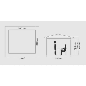 Abri Coleman SHELTER FASTPITCH ONEPUSH SHELTER M