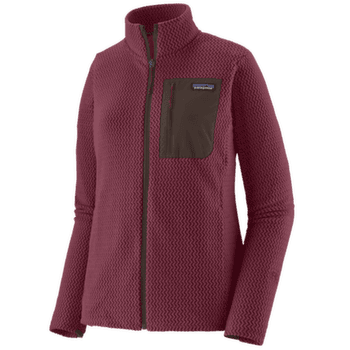 Sweat-shirt Patagonia R1 Air Jacket Women Berry Fig