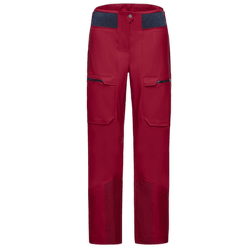 Pantalons Mammut Haldigrat Air HS Pants Women blood red-marine