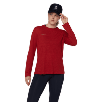 T-shirt a manches longues Mammut MASSONE LIGHT LONGSLEEVE WOMEN 3818 dark mammut red