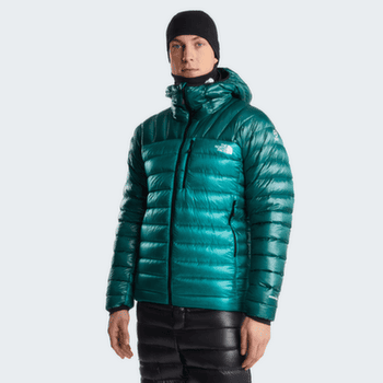 Veste The North Face SUMMIT BREITHORN HOODIE Men SE4 RESTORATIVE TEAL/PACIFIC TEAL