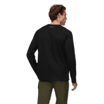 T-shirt a manches longues Mammut Waffle Longsleeve black 0001