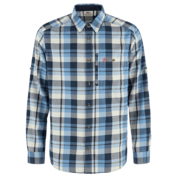 Chemises a manches longues Fjällräven Fjallglim Shirt Men Dawn Blue-Chalk White