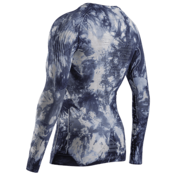 T-shirt a manches longues X-Bionic ENERGY ACCUMULATOR WILD SHIRT LS MEN TieDye X Black/X White