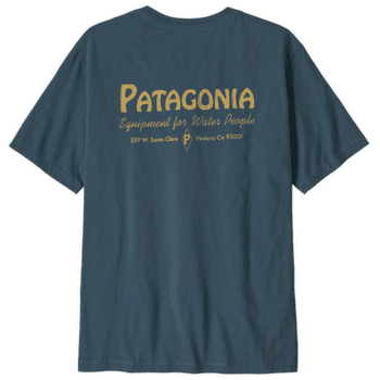 T-shirt a manches courtes Patagonia WATER PEOPLE BANNER T-SHIRT Men Summit Blue