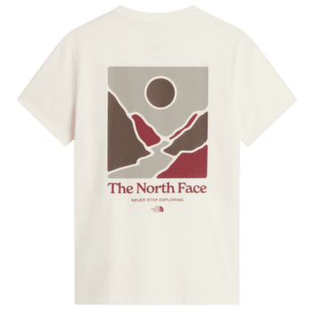 T-shirt a manches courtes The North Face MONTE REGULAR SHORT SLEEVE TEE-GRAPHIC WOMEN WHITE DUNE