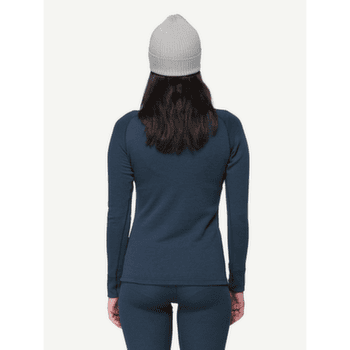 T-shirt a manches longues Devold Signature Merino 230 Zip Women 010A RAW WHITE