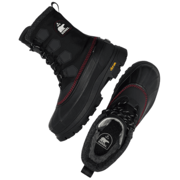 Chaussures Sorel CARIBOU HORIZON™ GTX Black, Bright Red 010