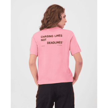 T-shirt a manches courtes Mons Royale MP Heavyweight Merino T-Shirt Women Flamingo