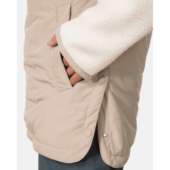 Sweat-shirt Kari Traa Amie Jacket COCOA/COCOA POWDER