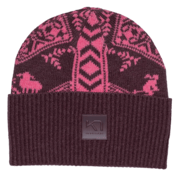 Casquettes Kari Traa Saga Knit Beanie COCOA/COCOA POWDER