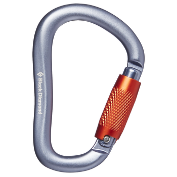 Mousqueton Black Diamond ROCKLOCK TWISTLOCK Gray