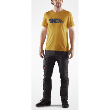 T-shirt a manches courtes Fjällräven Fjällräven Logo T-shirt Men Black