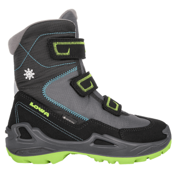 Chaussures Lowa Milo GTX HI schwarz/türkis