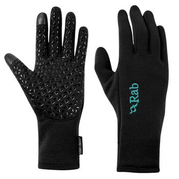 Gants Rab Power Stretch Contact Grip Glove Women Black