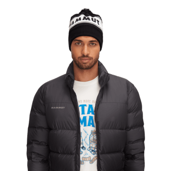 Casquettes Mammut Peaks Beanie black-white 0047