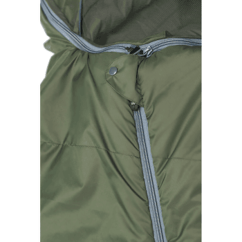 Sac de couchage Grüezi bag Biopod Wolle Survival XXL Wide Greenery