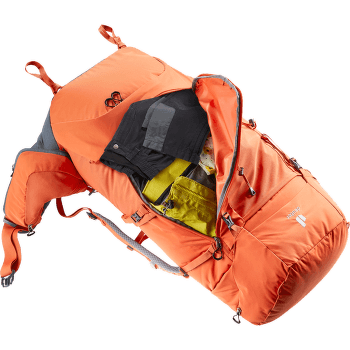 Sac a dos deuter Aircontact Core 65+10 SL paprika-graphite