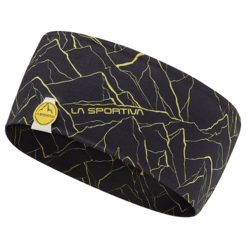 Bandeau La Sportiva MOUNTAIN HEADBAND Black/Yellow