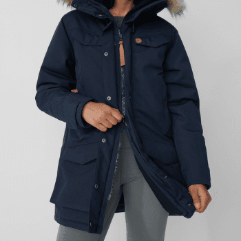 Veste longue Fjällräven Nuuk Parka Women Black