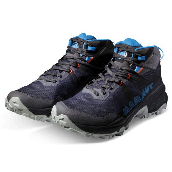 Chaussures Mammut Sertig II Mid GTX® Women dark titanium-light gentian
