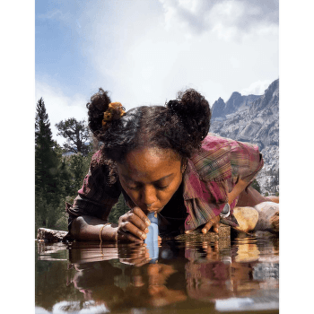 Filtre LifeStraw Peak Series Personal Water Filter Straw Dark Grey