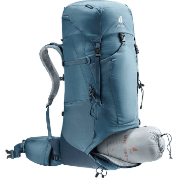 Sac a dos deuter Aircontact Lite 50 + 10 black-graphite