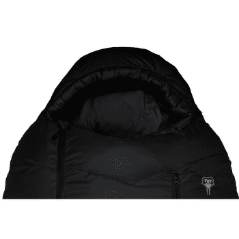 Sac de couchage Grüezi bag Biopod DownWool Subzero 185 Black Edition Black