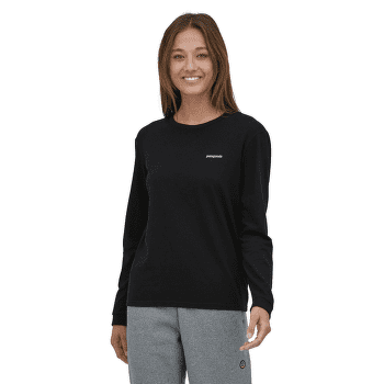 T-shirt a manches longues Patagonia Long-Sleeved P-6 Logo Women Thermal Blue