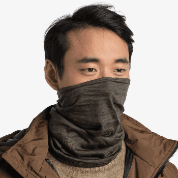 Écharpe Buff Midweight Merino Wool (113023) BLACK