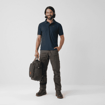 Polo Fjällräven Crowley Pique Shirt Men Blueblack
