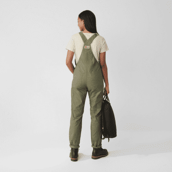 Pantalons Fjällräven Vardag Dungaree Trousers Women Green