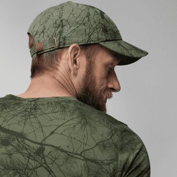 Casquette de baseball Fjällräven Lappland Camo Cap Dark Olive Camo
