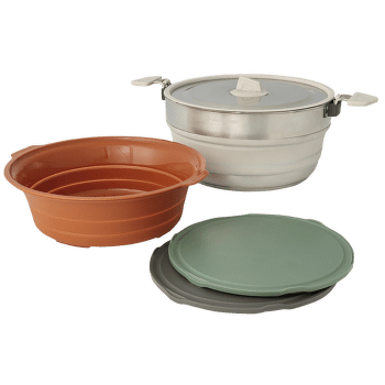 Ustensiles Sea to Summit Detour Essentials Camp Kitchen Kit - [4 Piece] 5L Pot Set w/ Col