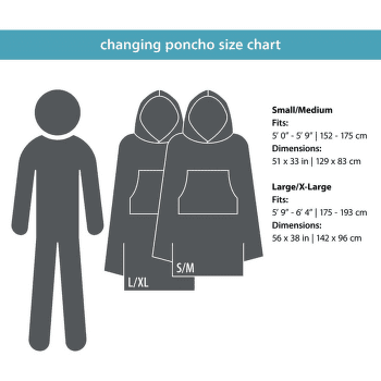 Poncho Packtowl PT Poncho Botanical Botanical