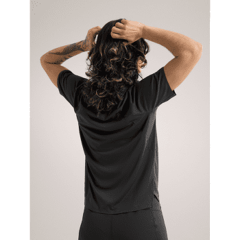 T-shirt a manches courtes Arcteryx Silene Crew SS Women Black Heather