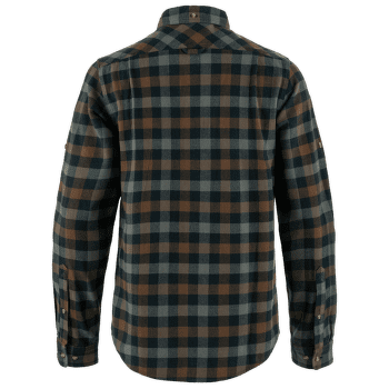 Chemises a manches longues Fjällräven Skog Shirt Men Dark Navy-Dark Oak