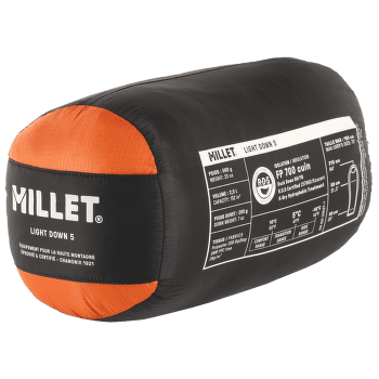 Sac de couchage Millet LIGHT DOWN 5° VERMILLON NEW