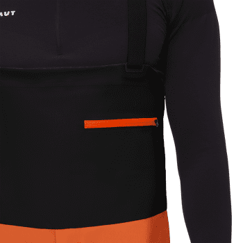 Pantalons Mammut Eiger Free Pro HS Bib Pants Men black 0001
