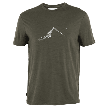 T-shirt a manches courtes Icebreaker Merino 150 Tech Lite SS Tee Southern Constellation Men LODEN