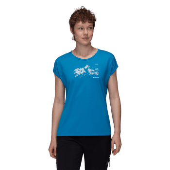T-shirt a manches courtes Mammut Mountain T-Shirt 8035m Women glacier blue