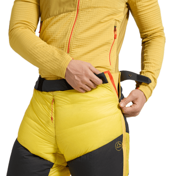 Pantalons La Sportiva OLYMPUS TECH DOWN PANT Yellow/Black