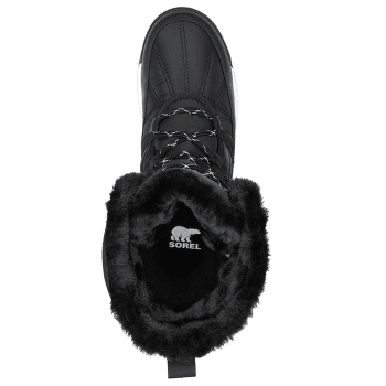 Chaussures Sorel Whitney™ II Plus Tall Lace WP Black, Sea Salt 010