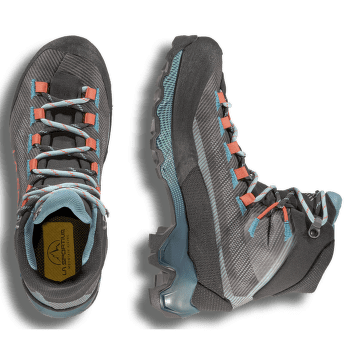 Chaussures La Sportiva Aequilibrium Hike Women GTX Carbon/Everglade_G00E33
