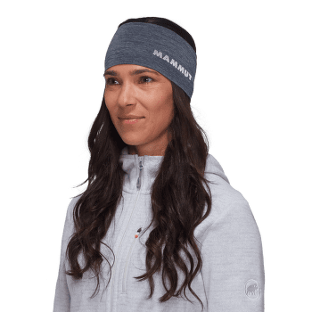 Bandeau Mammut Tree Wool Headband marine melange 5784