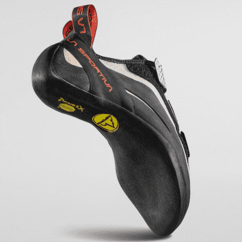 Chaussons d'escalade La Sportiva Miura VS Women White/Cherry Tomato