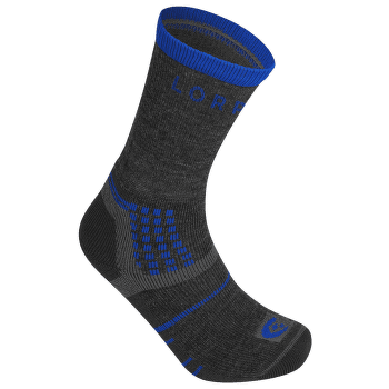 Chaussettes Lorpen T3 MIDWEIGHT HIKER Men CHARCOAL/BLUE