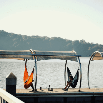 Hamac Ticket to the Moon Lightest Hammock Grey