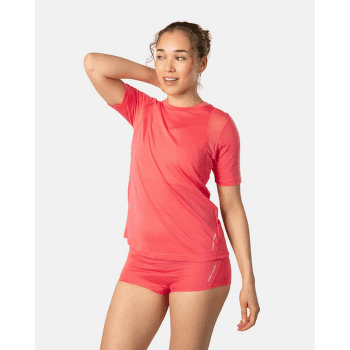 T-shirt a manches courtes Kari Traa Embla Wool Tee Women CANDY/LIGHT RED