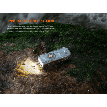 Lampe de poche Fenix Rechargeable Flashlight E06R Turquoise